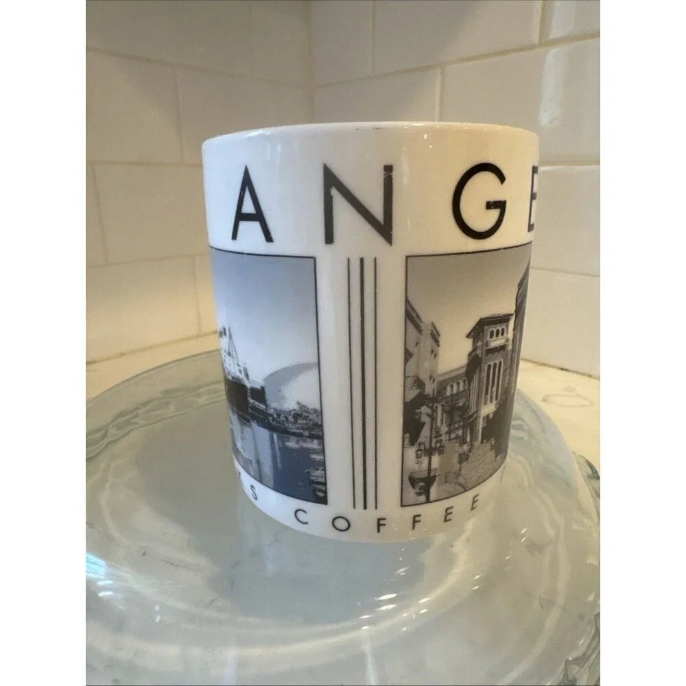 Starbucks 2005 City Scenes Series 18 oz Los Angeles Coffee Mug/Cup By Barista